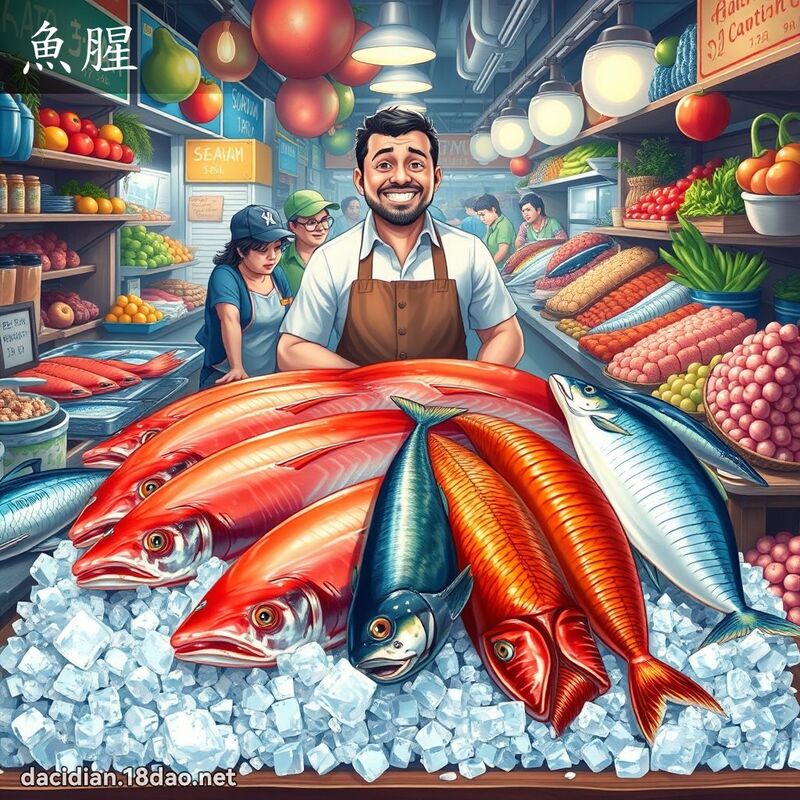鱼腥 - 国语大辞典配图