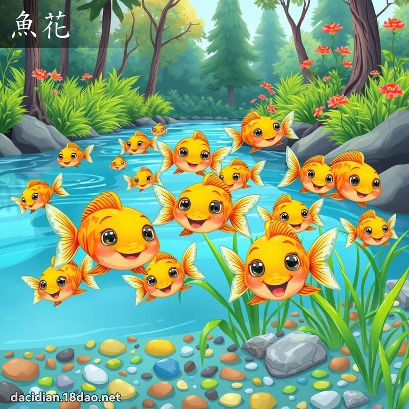 魚花 - 國語大辭典配圖