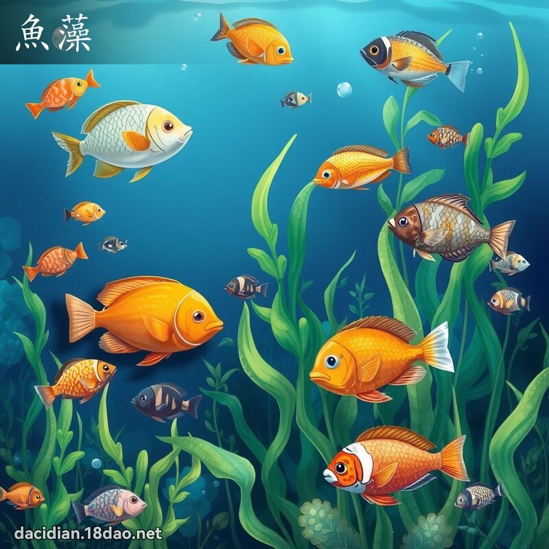 魚藻 - 國語大辭典配圖