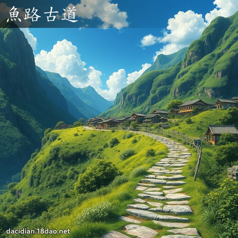 鱼路古道 - 国语大辞典配图