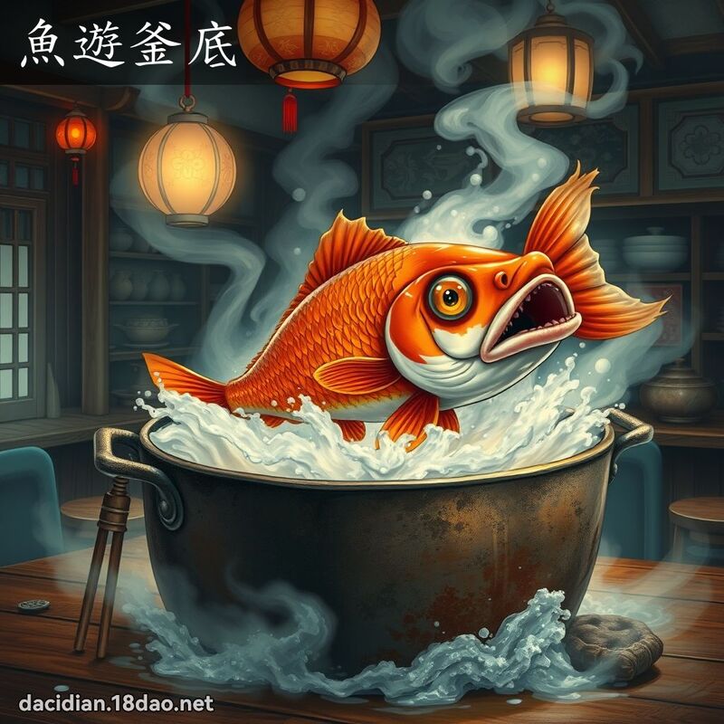 魚遊釜底 - 國語大辭典配圖