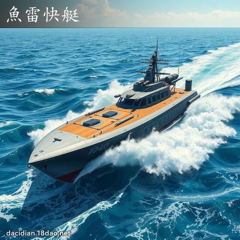 魚雷快艇 - 國語大辭典配圖