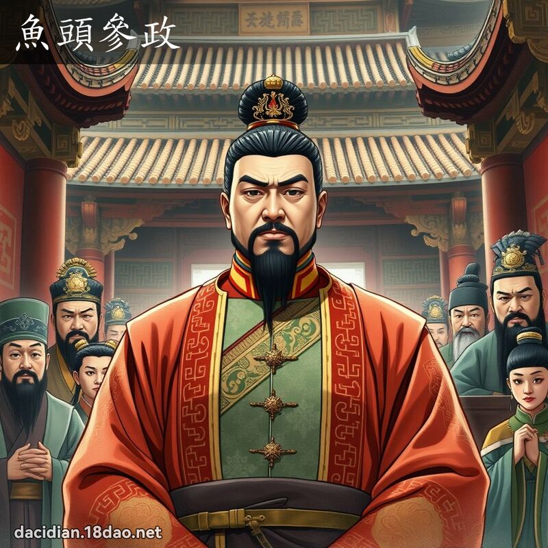 鱼头参政 - 国语大辞典配图