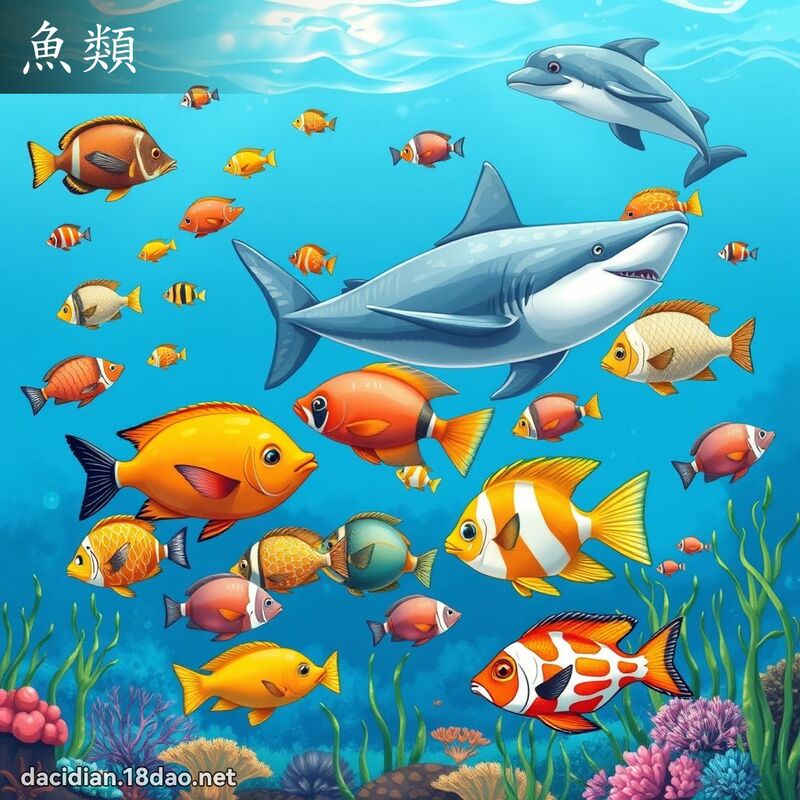 魚類 - 國語大辭典配圖