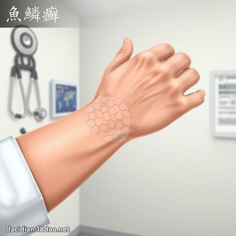 魚鱗癬 - 國語大辭典配圖