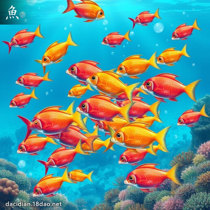 魚 - 國語大辭典配圖