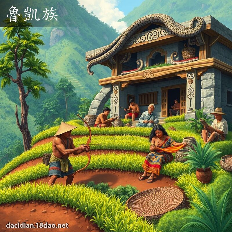 鲁凯族 - 国语大辞典配图