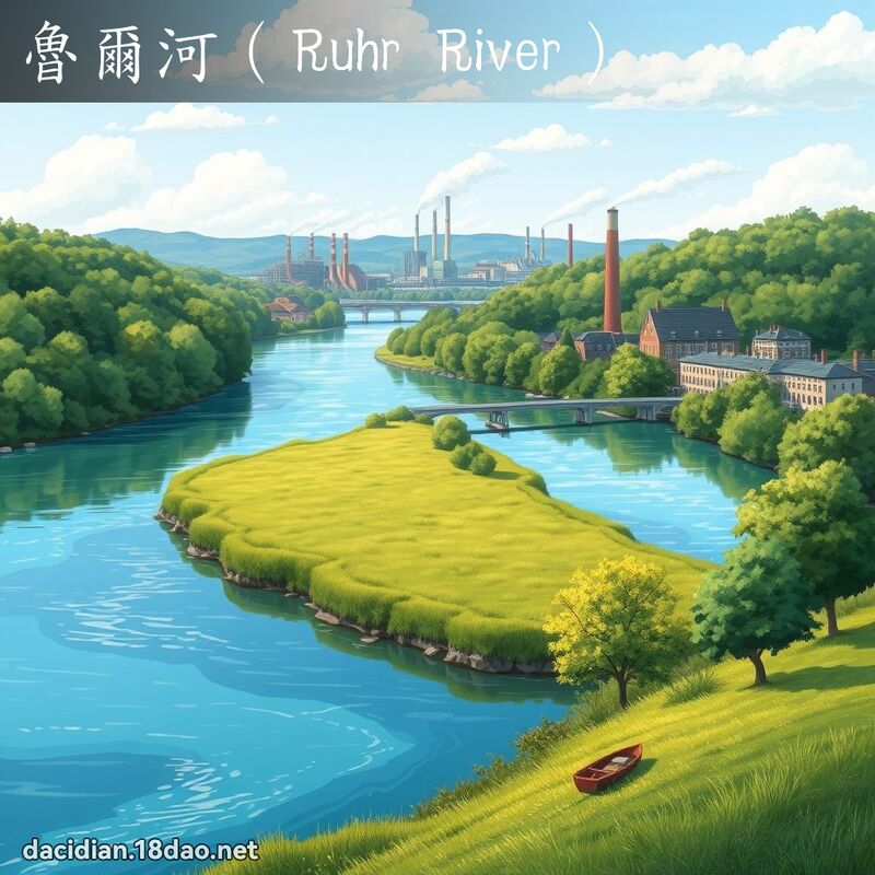 魯爾河（Ruhr River） - 國語大辭典配圖