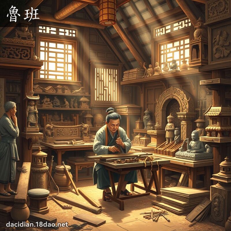 魯班 - 國語大辭典配圖