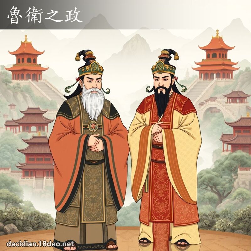鲁卫之政 - 国语大辞典配图
