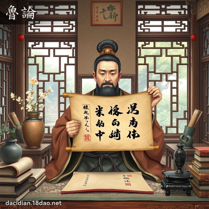 魯論 - 國語大辭典配圖
