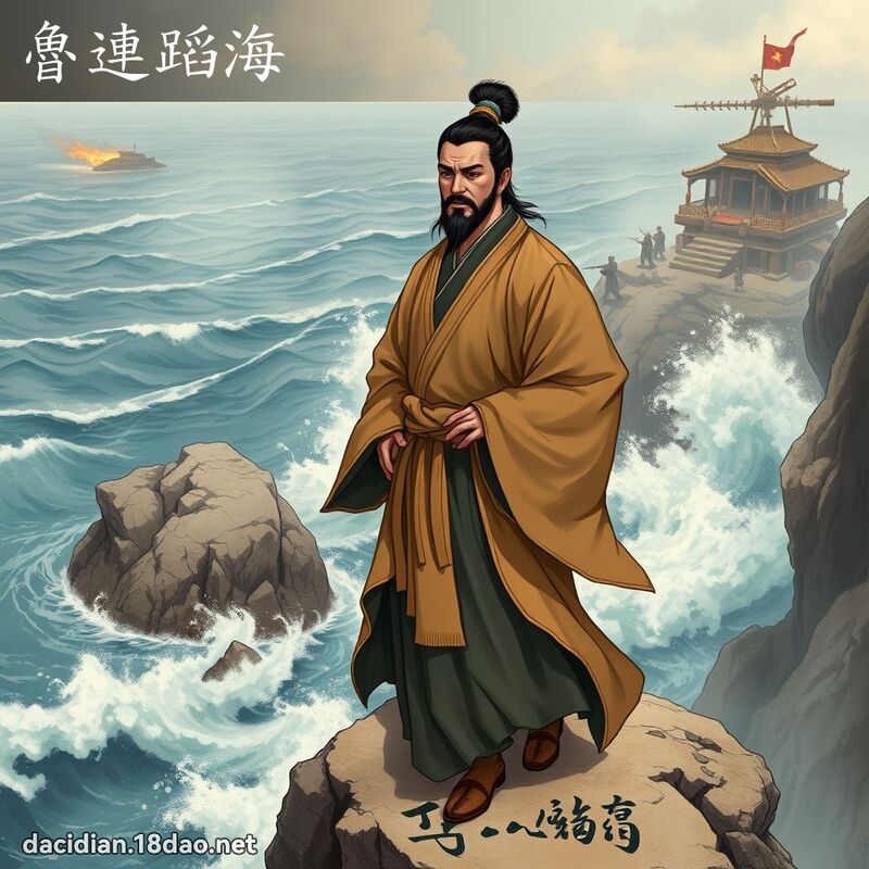 魯連蹈海 - 國語大辭典配圖