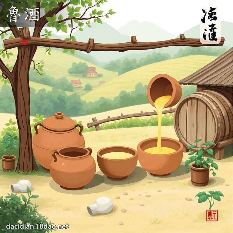 鲁酒 - 国语大辞典配图