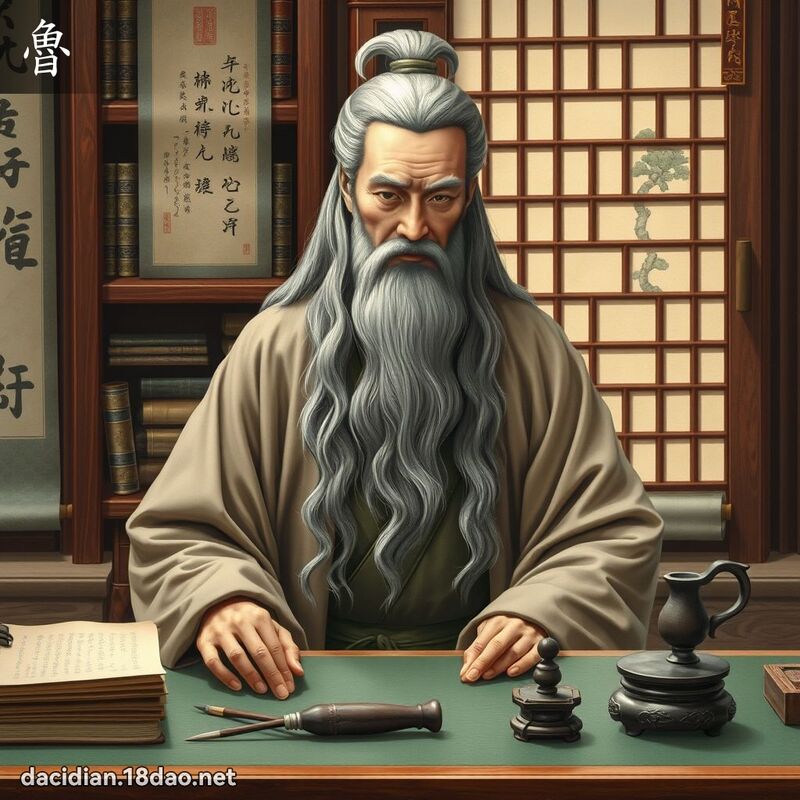 魯 - 國語大辭典配圖