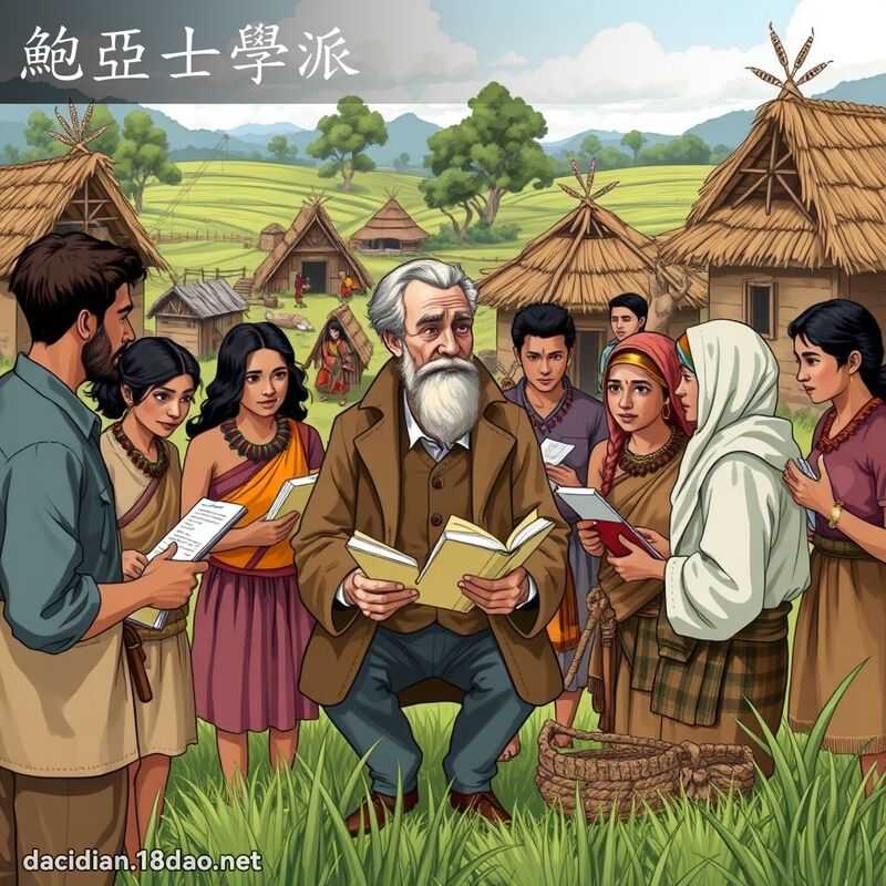 鮑亞士學派 - 國語大辭典配圖