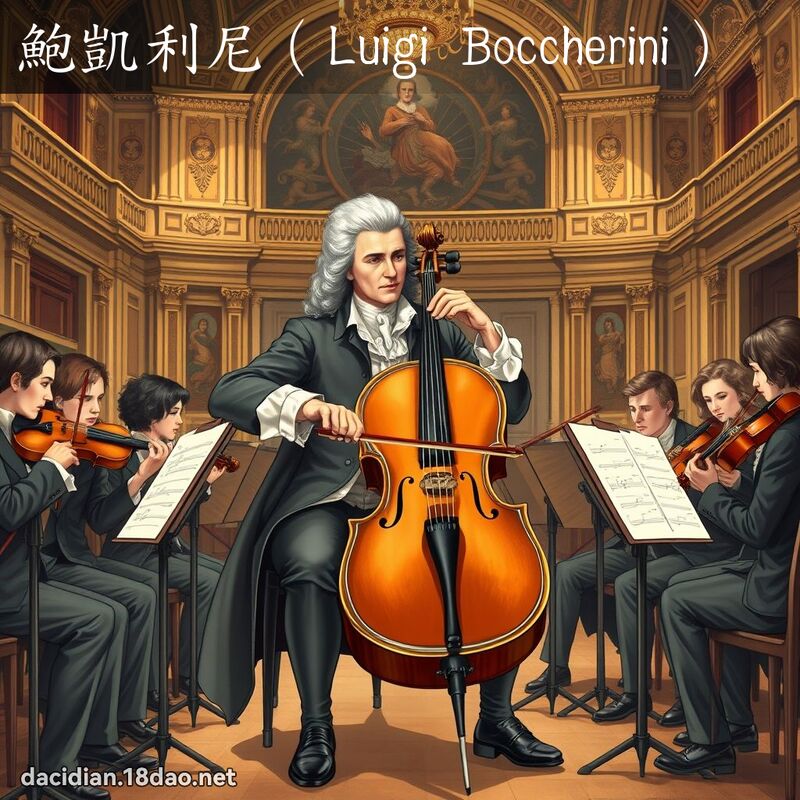 鮑凱利尼（Luigi Boccherini） - 國語大辭典配圖