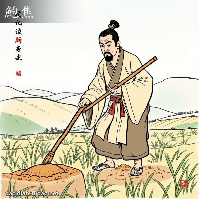 鲍焦 - 国语大辞典配图