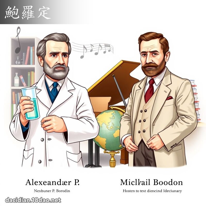 鲍罗定 - 国语大辞典配图