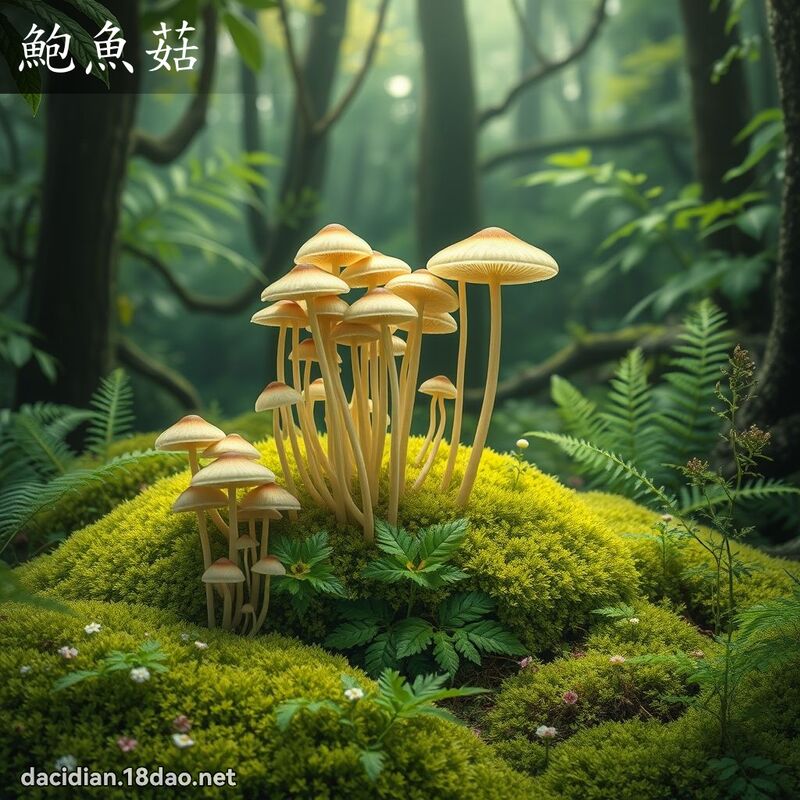 鲍鱼菇 - 国语大辞典配图
