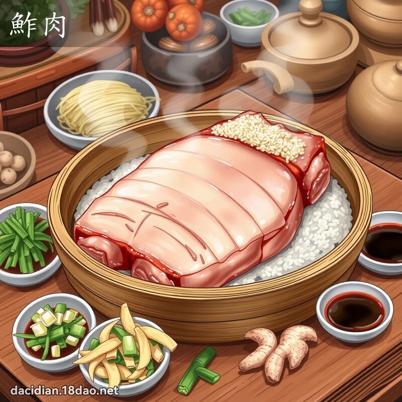 鮓肉 - 國語大辭典配圖