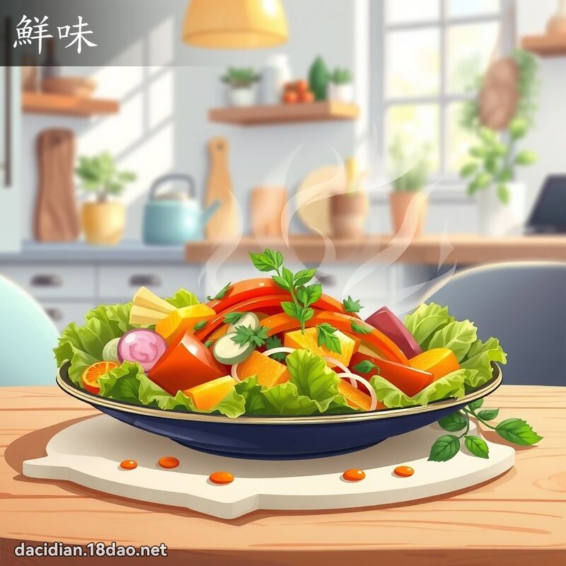 鮮味 - 國語大辭典配圖