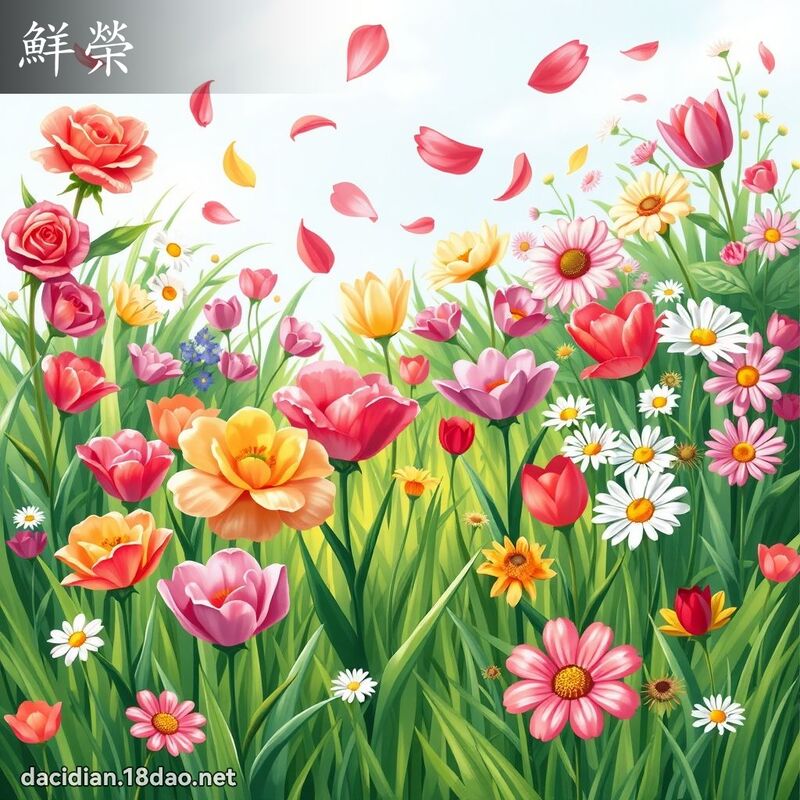 鲜荣 - 国语大辞典配图