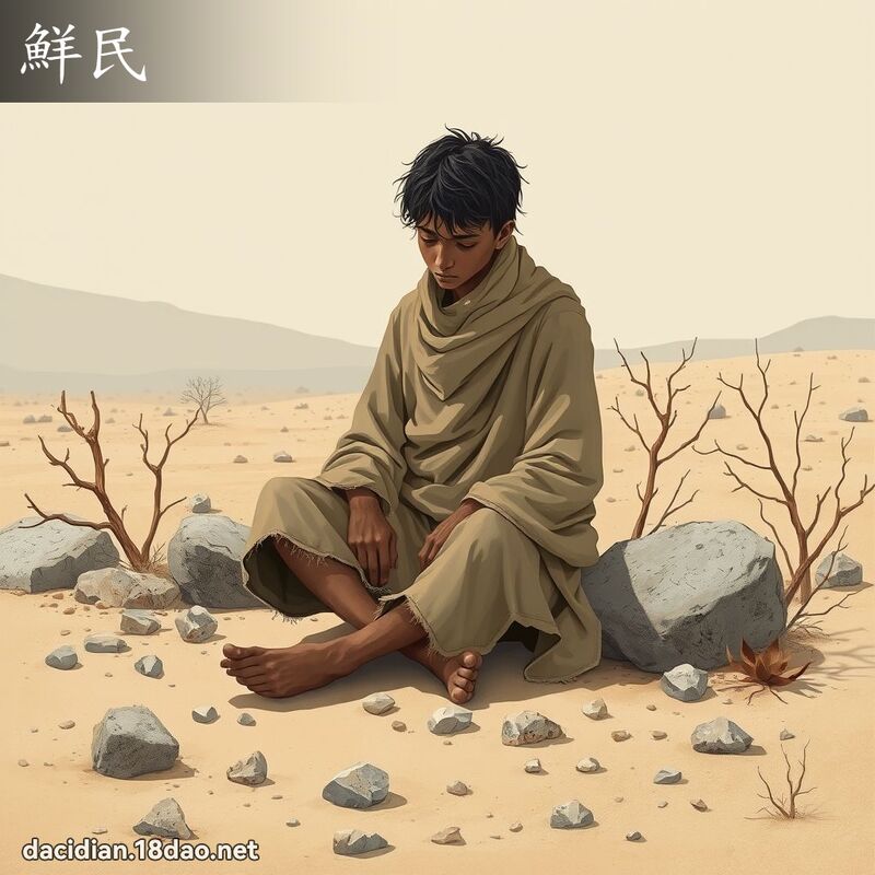 鲜民 - 国语大辞典配图