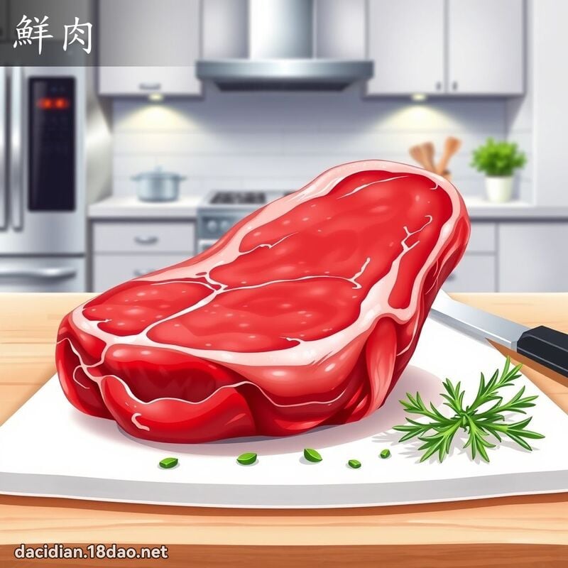 鲜肉 - 国语大辞典配图
