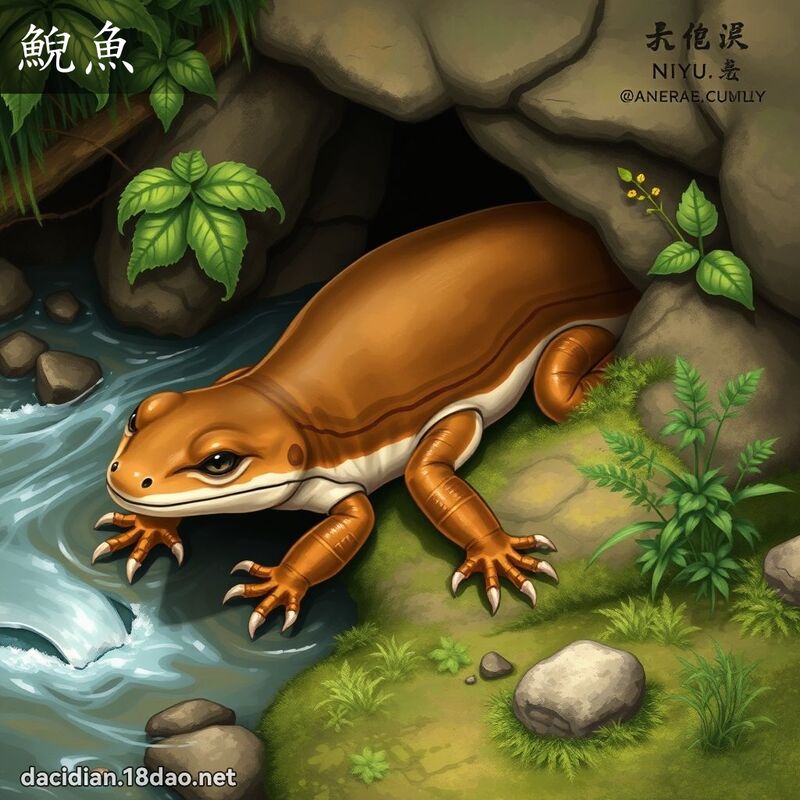 鯢魚 - 國語大辭典配圖