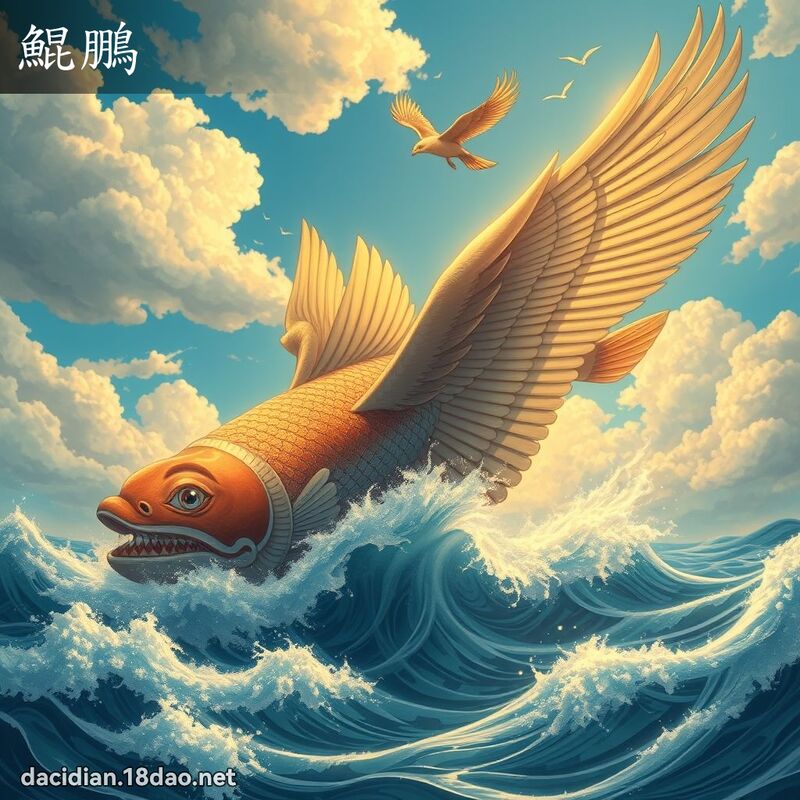 鯤鵬 - 國語大辭典配圖