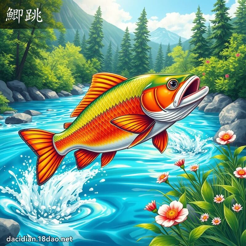 鯽跳 - 国语大辞典配图