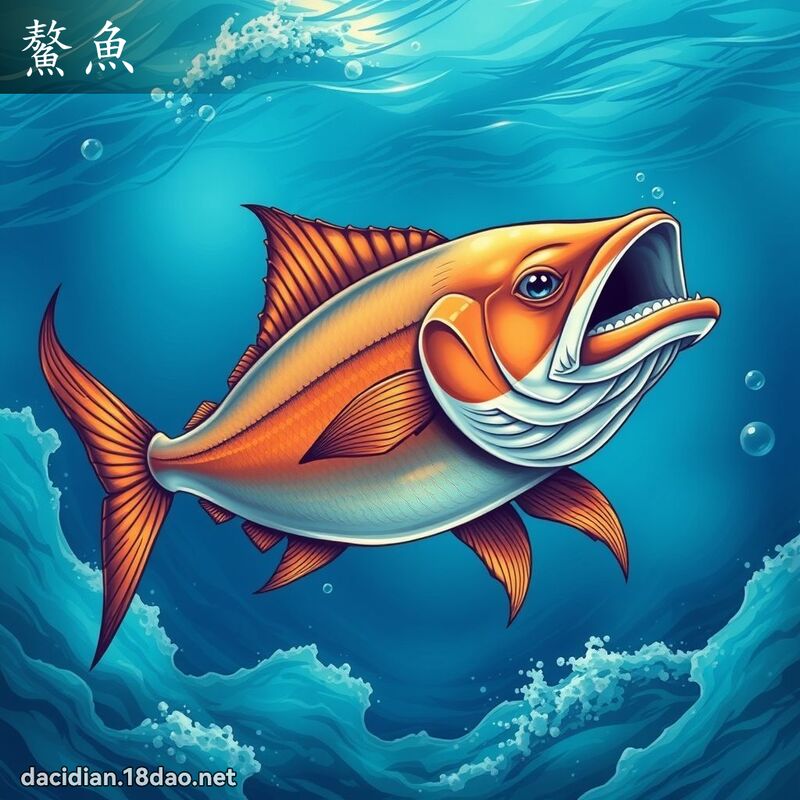 鰲魚 - 國語大辭典配圖