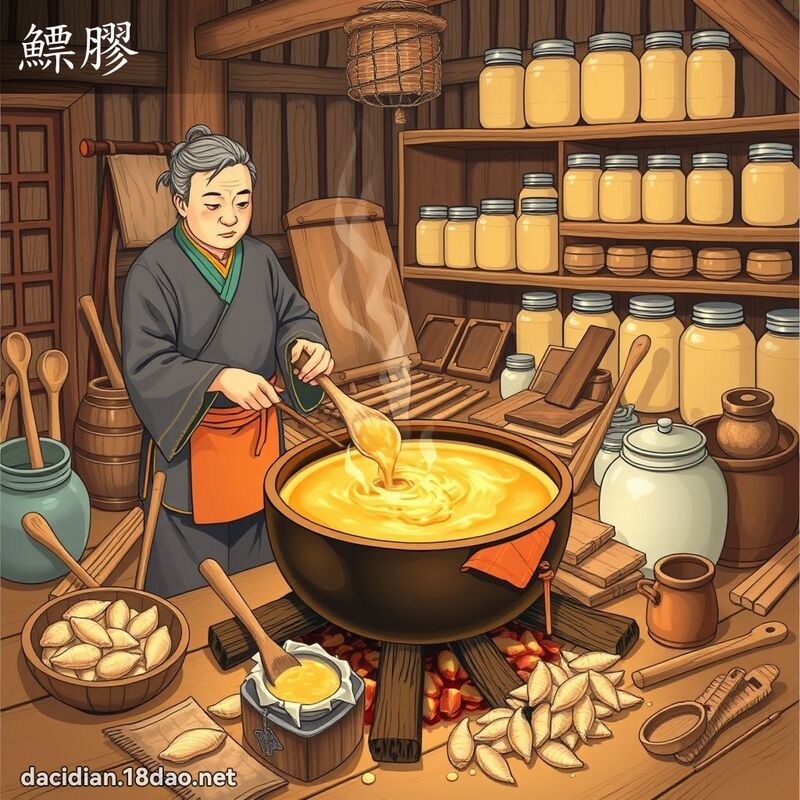 鰾胶 - 国语大辞典配图
