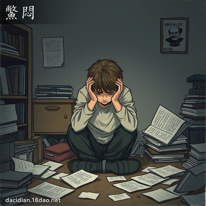 鱉悶 - 國語大辭典配圖
