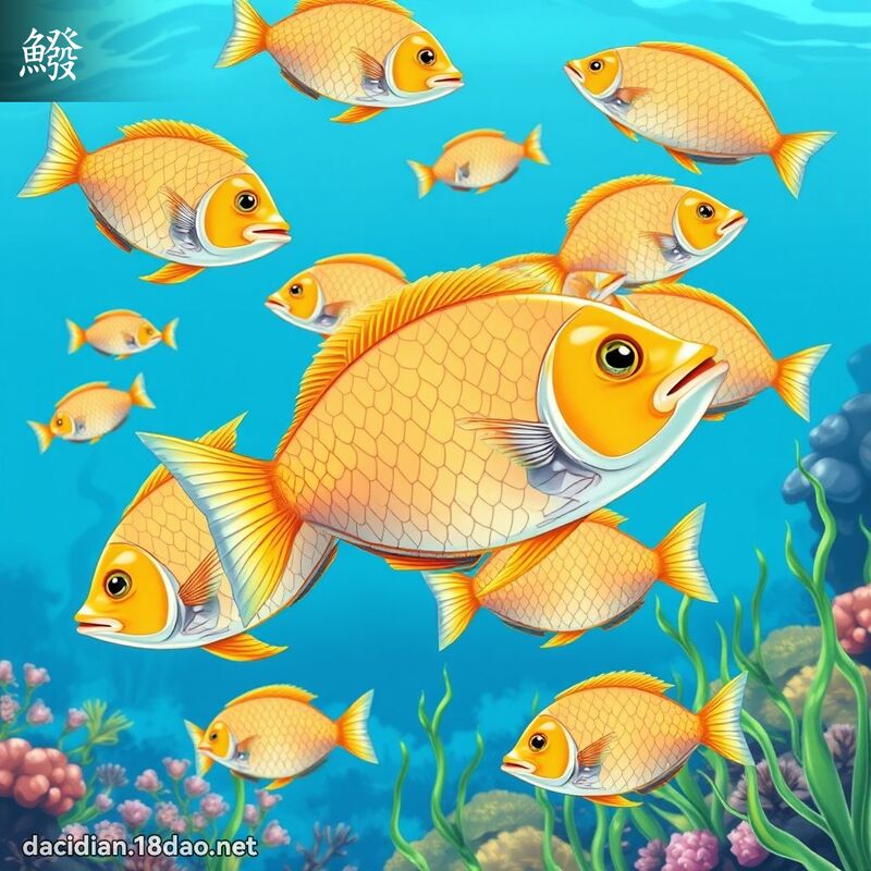 鱍 - 国语大辞典配图