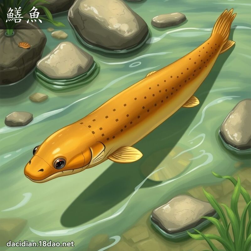 鱔魚 - 國語大辭典配圖
