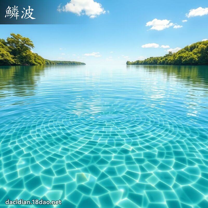 鳞波 - 国语大辞典配图