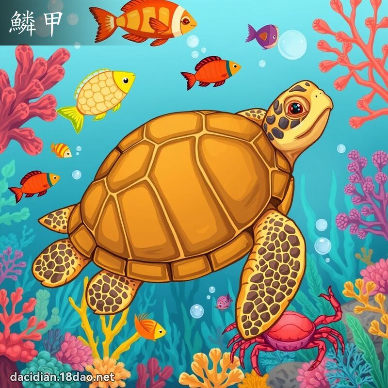 鳞甲 - 国语大辞典配图
