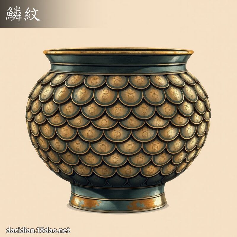 鱗紋 - 國語大辭典配圖