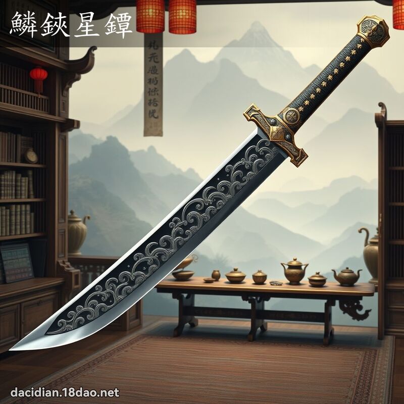 鳞鋏星鐔 - 国语大辞典配图
