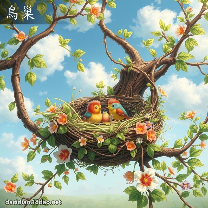 鸟巢 - 国语大辞典配图