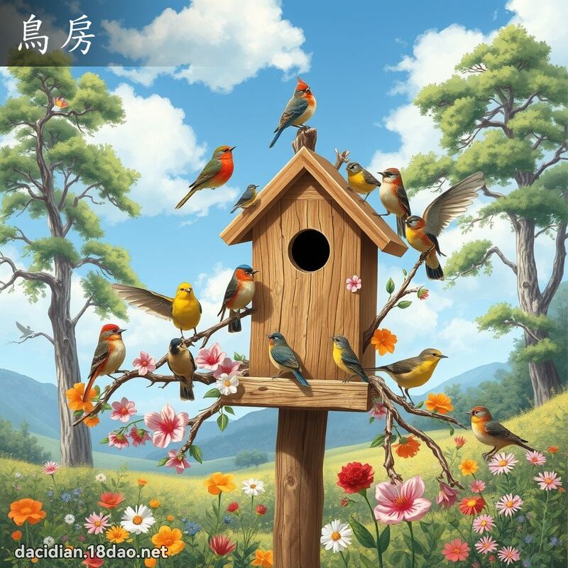 鳥房 - 國語大辭典配圖