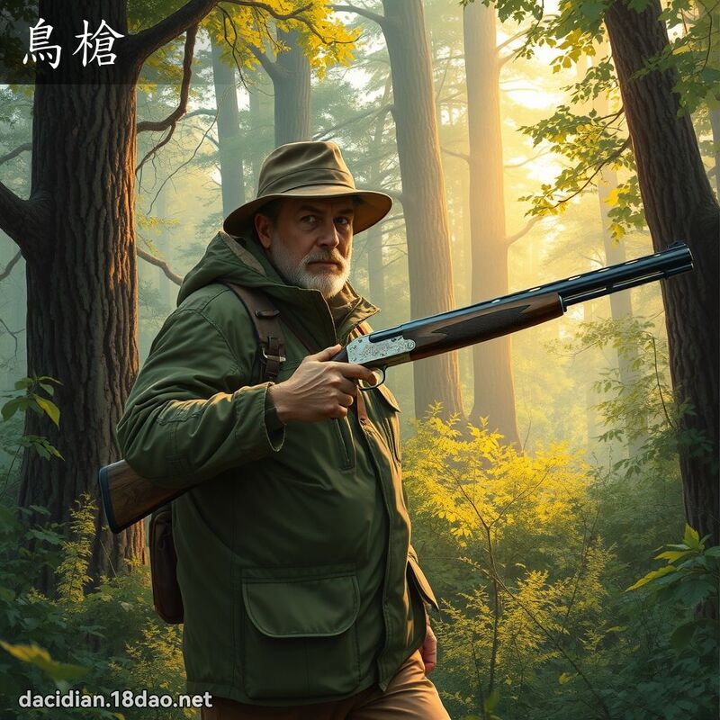鳥槍 - 國語大辭典配圖