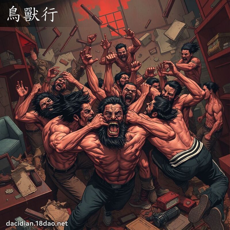 鸟兽行 - 国语大辞典配图