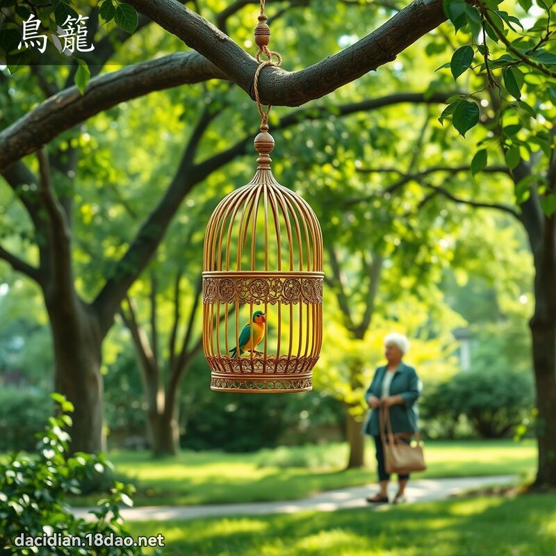 鸟笼 - 国语大辞典配图