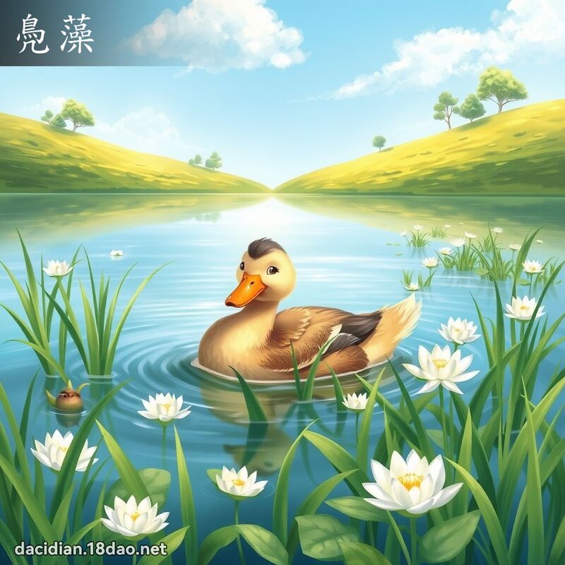 鳧藻 - 國語大辭典配圖