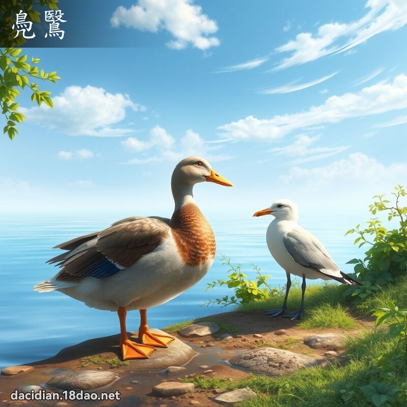 鳧鷖 - 国语大辞典配图