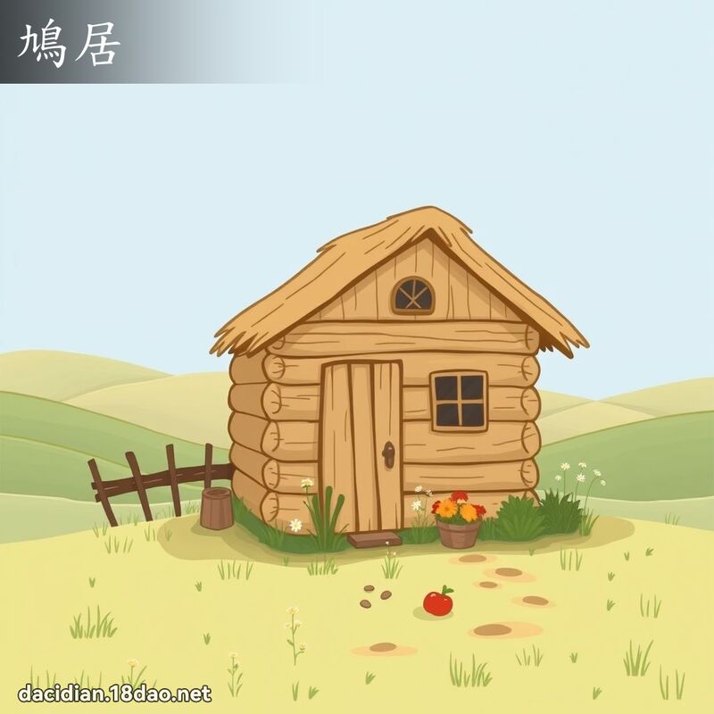 鳩居 - 國語大辭典配圖