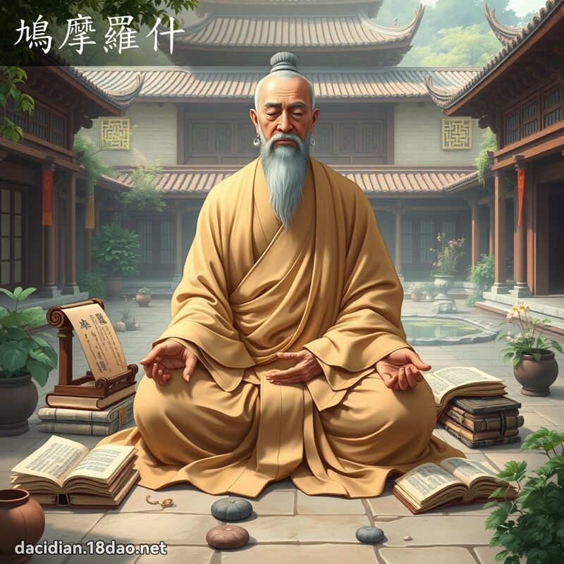 鳩摩羅什 - 國語大辭典配圖
