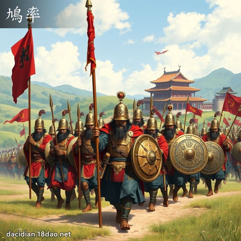 鳩率 - 國語大辭典配圖